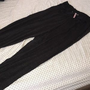 Black jeggings size L